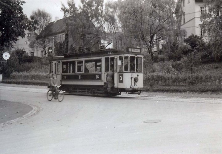 Ila-trikken, bilde tatt mellom 1953 og 1957